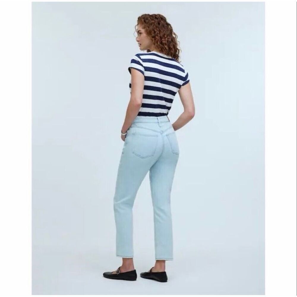 Madewell The Curvy Perfect Vintage Jean, Straight Light Wash, Size 26